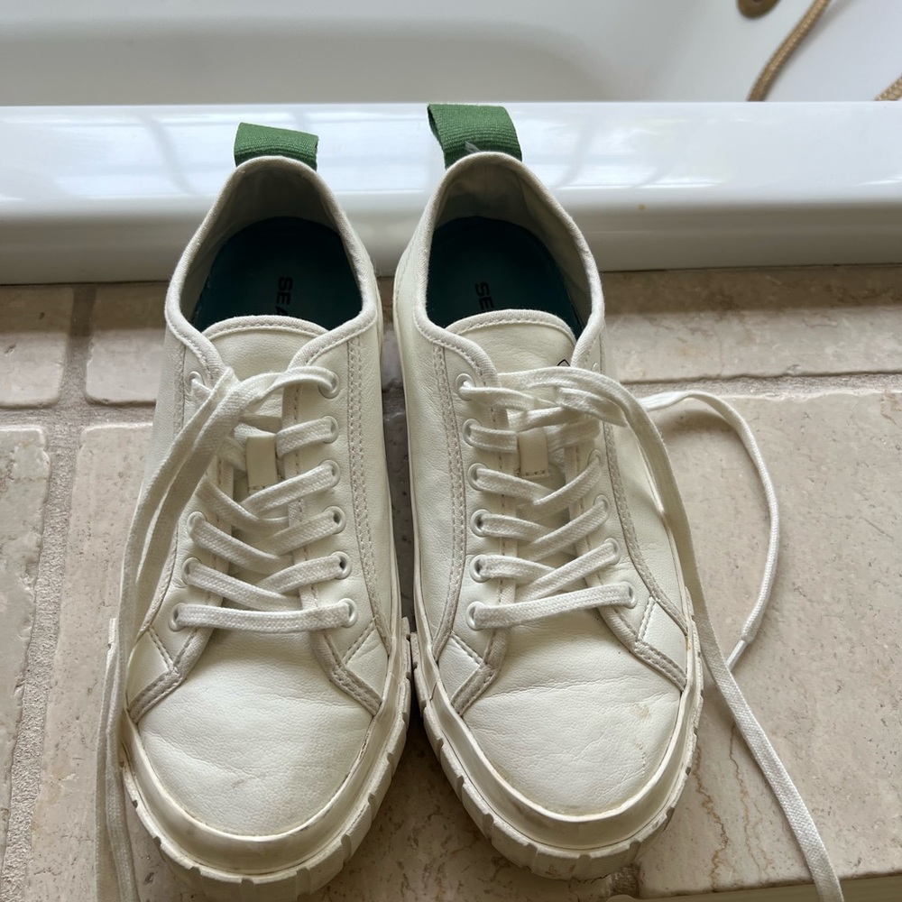 SEAVEES Melrose Lug Platform Women’s Sneaker - Size 7.5 - Picture 8 of 12